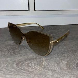 Gold Dolce and Gabbana Sunglasses